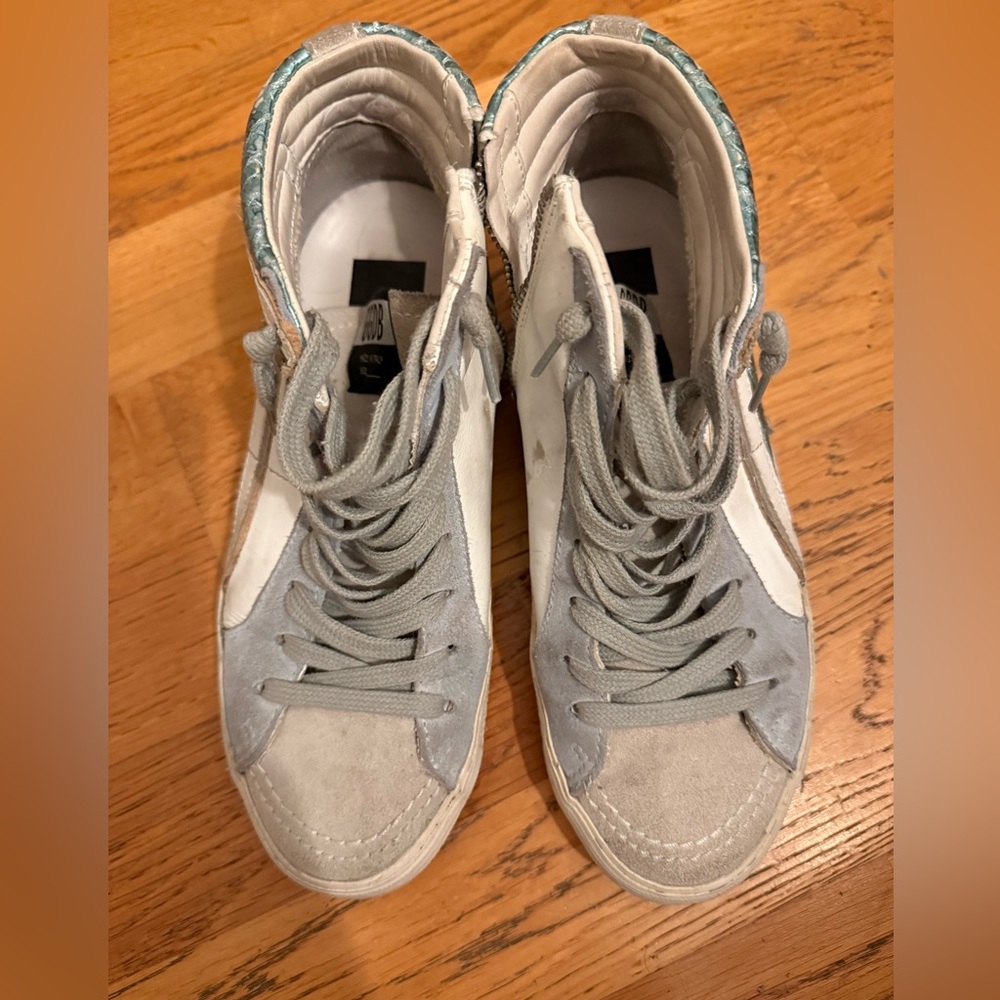 Golden Goose Slide High Top Sneakers - Picture 3 of 8